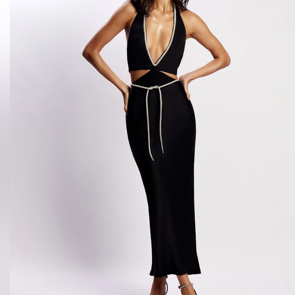 Meshki Dresses & Skirts - Diamante Rope Midi Dress